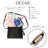 Clan Damen 2-Wege Umhängetasche mit Handtasche, Perfekt für Hochzeiten, Partys und Formelle Anlässe, mit Crossbody-Quaste und Anhänger (Schwarz)