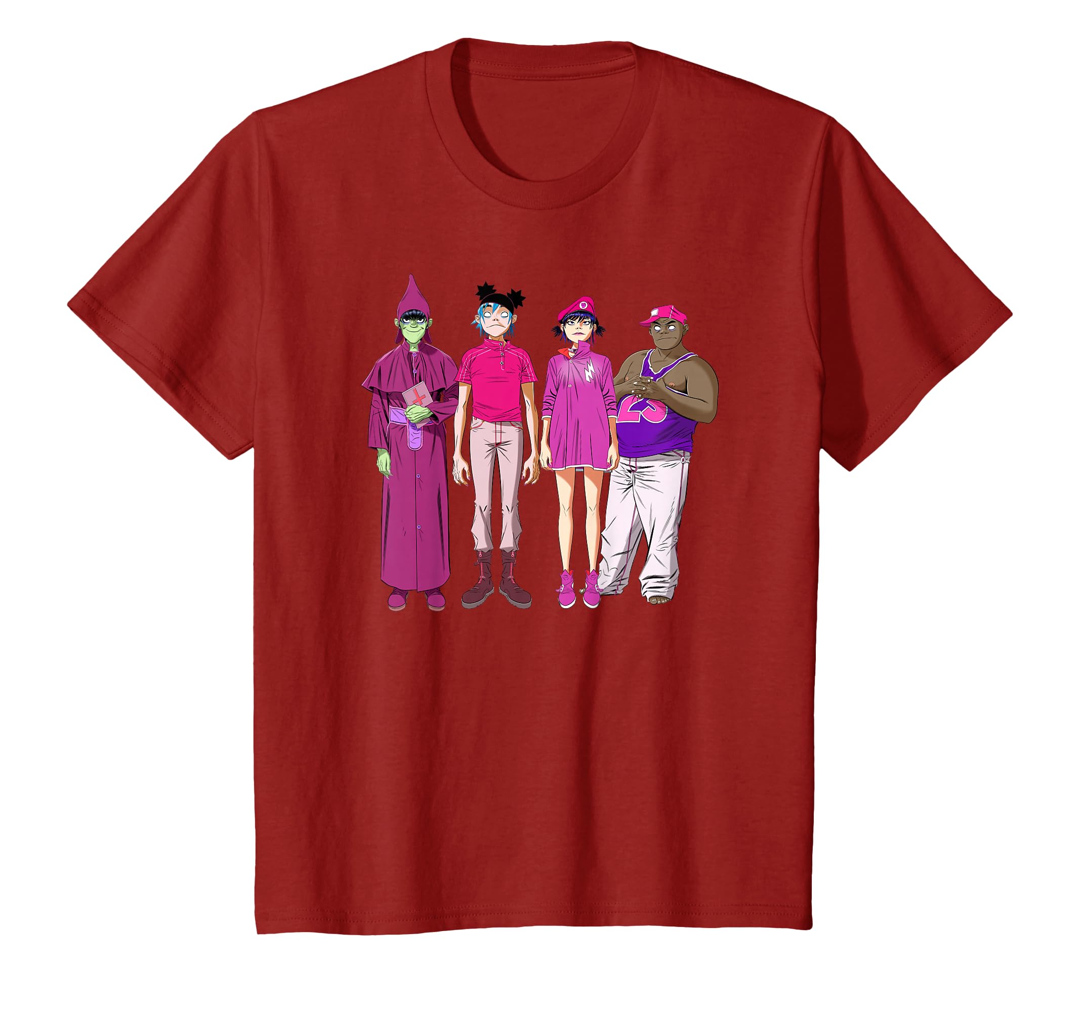 

Gorillaz Cracker Island Group T-shirt