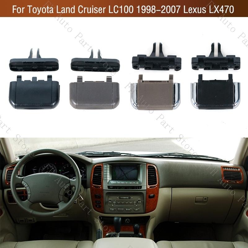 Per Toyota Land Cruiser LC100 1998-2007 Lexus LX470 Cruscotto Anteriore Bocchette Aria Condizionata Uscita Aria A/C Clip Linguetta