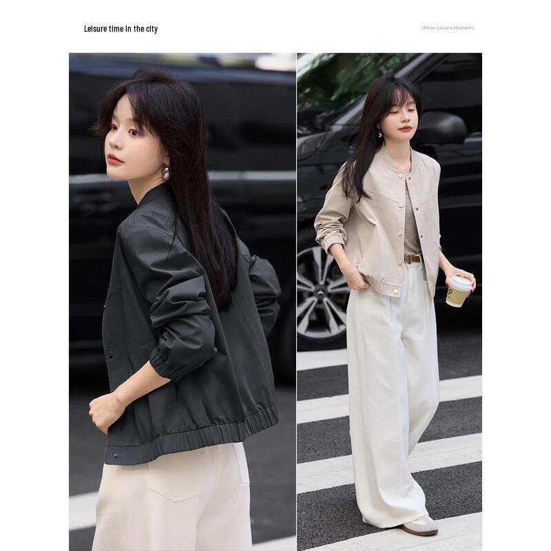 Women's Casual Baseball Jacket