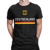 Deutschland Flag And Emblem Germany T Shirt for Men Cotton Novelty TShirt Round Neck  Tees Short Sleeve Clothing Gift Idea