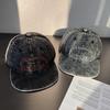 Vintage Baseball Cap With Letter Embroidery For Men And Women Summer Sun Protection