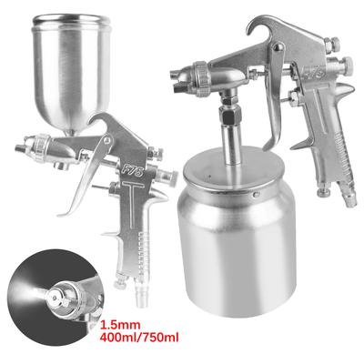 Per Verniciatura Parti di Arredamento per Autoveicoli Ugello da 1,5 mm con Serbatoio F-75 Argento