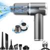 Handheld Car Air Vacuum Cleaner, 40000Pa Rechargeable Cordless Vacuum Cleaner Air Duster, High Power Mini Vacuum with Stainless Steel Filter, HEPA