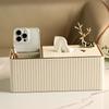Tissue Box Wohnzimmer High-end-Haushalt Einfache Moderne Papier Box Kreative Kaffee Tisch Desktop Fernbedienung Lagerung Box