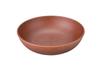 Wakaizumi Laque Plat de Buffet Lave-vaisselle Grain de Bois Assiette Ronde avec Lumière à Bille 16mm Assiette, Sûr, Bord, Marron, Profond, M-38-15