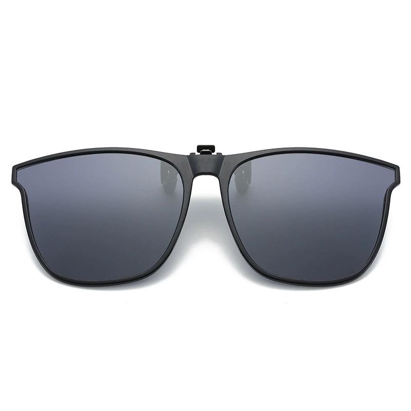 

Clip Polarized Light Color-Changing Clips Sunglasses Myopia Ultra-Light Polygon Can Be Turned Up Men And Women Big Fishing