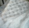 Three-Dimensional Petals White Lace Embroidery Cloth Diy Clothing Wedding Fabric Women'S Bag Tablecloth Decorative Sewing Embroidery Cloth
