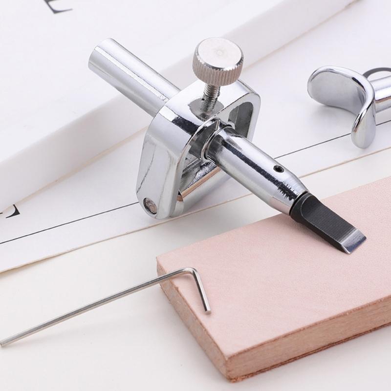 Kompakter rotierender Klingenschärfer Hohe Zuverlässigkeit Stahlkonstruktion Messerschärfgestell Ständer Lederbearbeitungswerkzeug