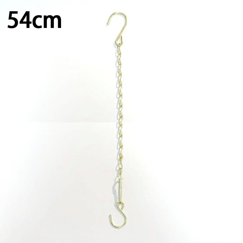 Plant Hanging Chains for Flower Pot Basket Versatile Length Sturdy Metal for Bird Feeder Planters Lanterns Ornaments Home Garden Support