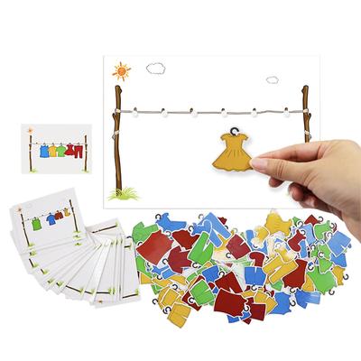 Montessori Didaktinė Medžiaga PASIDARYK PATS Matematinis Žaislas Spalvų Formų Dėlionė Atitikimo Žaidimas Vaikams Ankstyvojo Ugdymo Mokomasis Žaislas Mokymo Priemonės