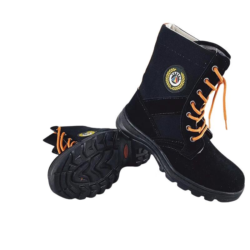 OLOMM Puncture-Resistant Firefighting Boots H38-45