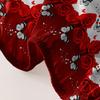 1 Piece Of Floral And Butterfly Sing Pattern Frosted Bedsheet, Bedroom Printed Bedspread, Bedding (Excluding Pillowcases)