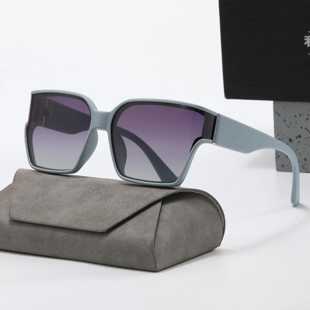Vintage Oversized Square Polarized Sunglasses Women Men Classic Big Frame Trending Sun Glasses UV400 Brand Designer Eyeglasses