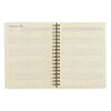 Delfonics 2026 Edition Planner (Starts October 2025) Rollbahn Gantt Chart Animal Large Monthly Planner (Light Pink)