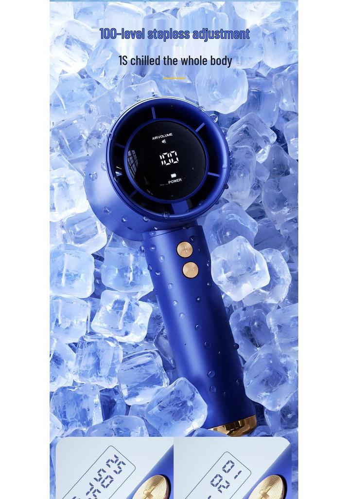 High-Speed Portable USB Rechargeable Mini Turbo Fan