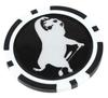 Golf Marker 40mm Funny Casino Chip Double Sided Design Prairie
