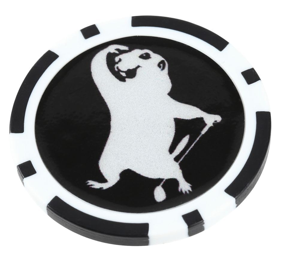 Golf Marker 40mm Funny Casino Chip Double Sided Design Prairie