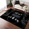 A-AC D-DC Highway To Hell Fußmatte Gemütliche Flanell Weiche Dicke Rutschfeste Matte für Wohnzimmer Schlafzimmer Küche Dekor Teppiche
