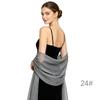 Elegant Chiffon Shawl for Evening Gowns, Bridesmaids, Weddings, Qipao & Parties