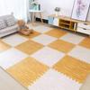 30*30cm Wood Grain Puzzle Floor Mat Eva Foam Interlocking Crawling Rug Crawling Mat Gym Puzzle Carpet,Thickening Floor Mats