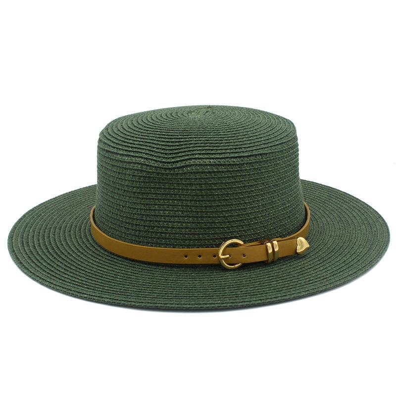 Women's New Spring and Summer Bowler Hat Fashion Panama Straw Hat Outdoor Sun Hat French Beach Hat Cool Hat