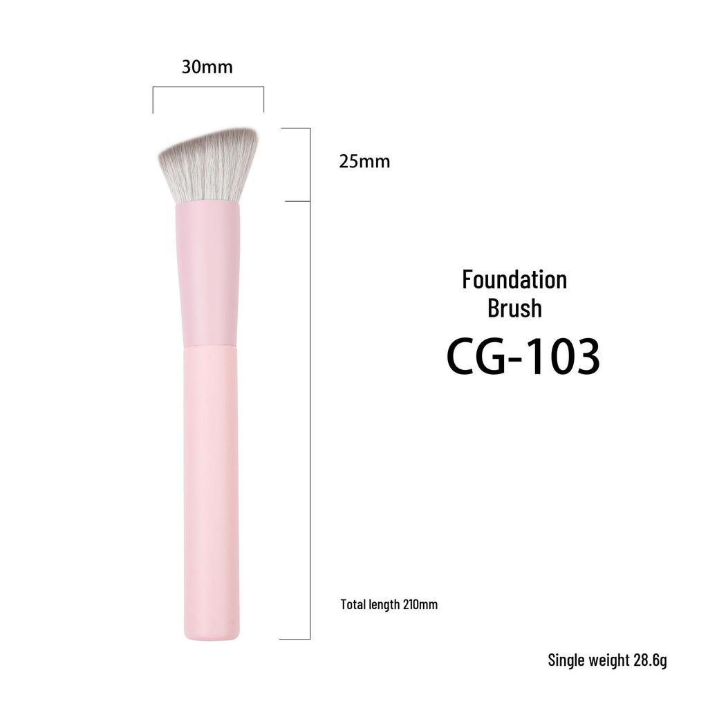 8-Piece Professional Makeup Brush Set with Soft Bristles for Powder & Eyeshadow - Premium Quality for Makeup Artists