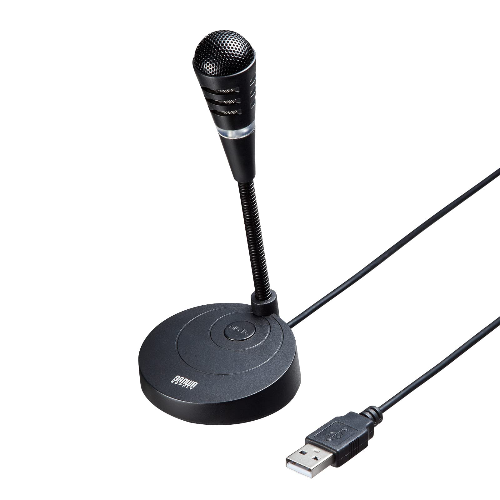 

Мікрофон USB Sanwa Supply MM-MCU03BKN чорний