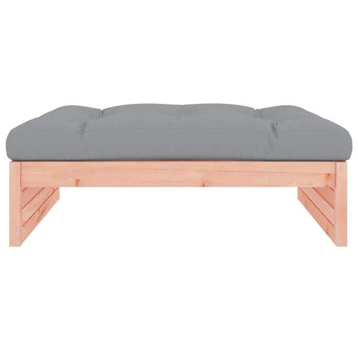 VidaXL Repose-pied de jardin 120x80 cm massif de douglas, tabouret, repose-pied ottoman, tabouret de jardin, pouf, 825770