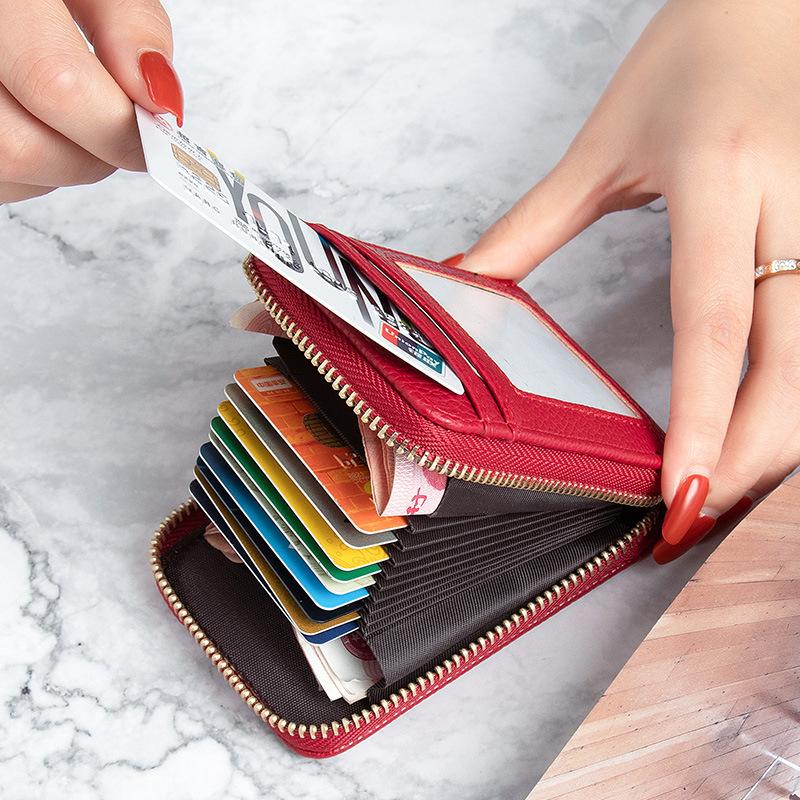 Korean Version New PU Leather Fresh Casual Coin Wallet Fashion Cartoon Men Women Credit Passport Card Bag Christmas Gift