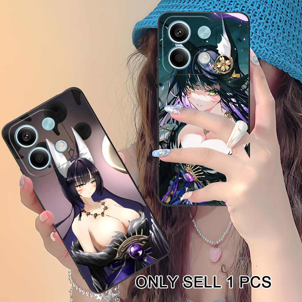 Azur Lane Musashi Matte TPU Mobile Phone Case for Xiaomi Redmi 15 14 13 12 A5 3 2 1 C Plus 4G 5G Colorful Printing Cover