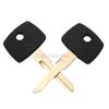 Keychannel 10PCS/lot Car Tansponder Key YM15 Key Blade Case for Benz Truck Transponder Chip Van Bus Replacment Accesorios