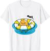 Gudetama Pool Float Tee Shirt T-Shirt