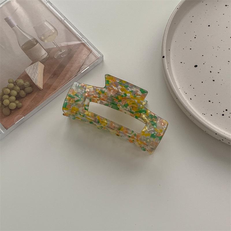 Koreansk Retro Skilpaddeskjell Hårklype for Kvinner - Sommer Hårnål Hodeplagg
