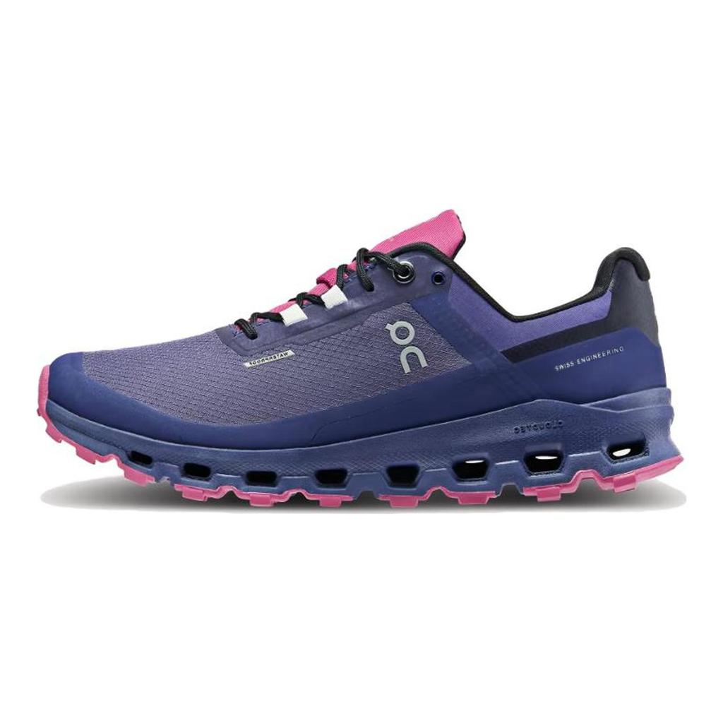 On Cloudvista Comfortable Cushioning Slip Resistant Abrasion Resistant Low Top Running Shoes Women's Blue Purple 74.98275
