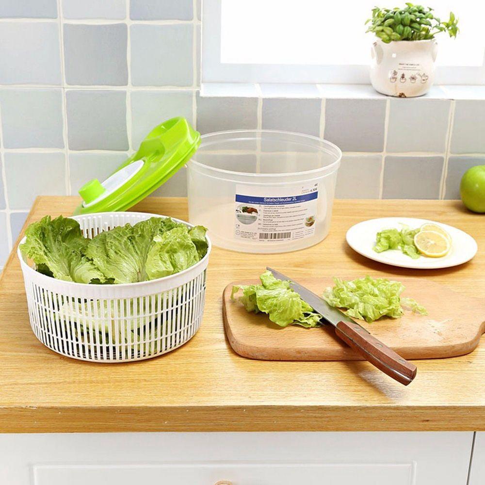 Lettuce Washing Washer Dehydrator Strainer Salad Spinner Kitchen Tool Fruit Basket Vegetable Dryer