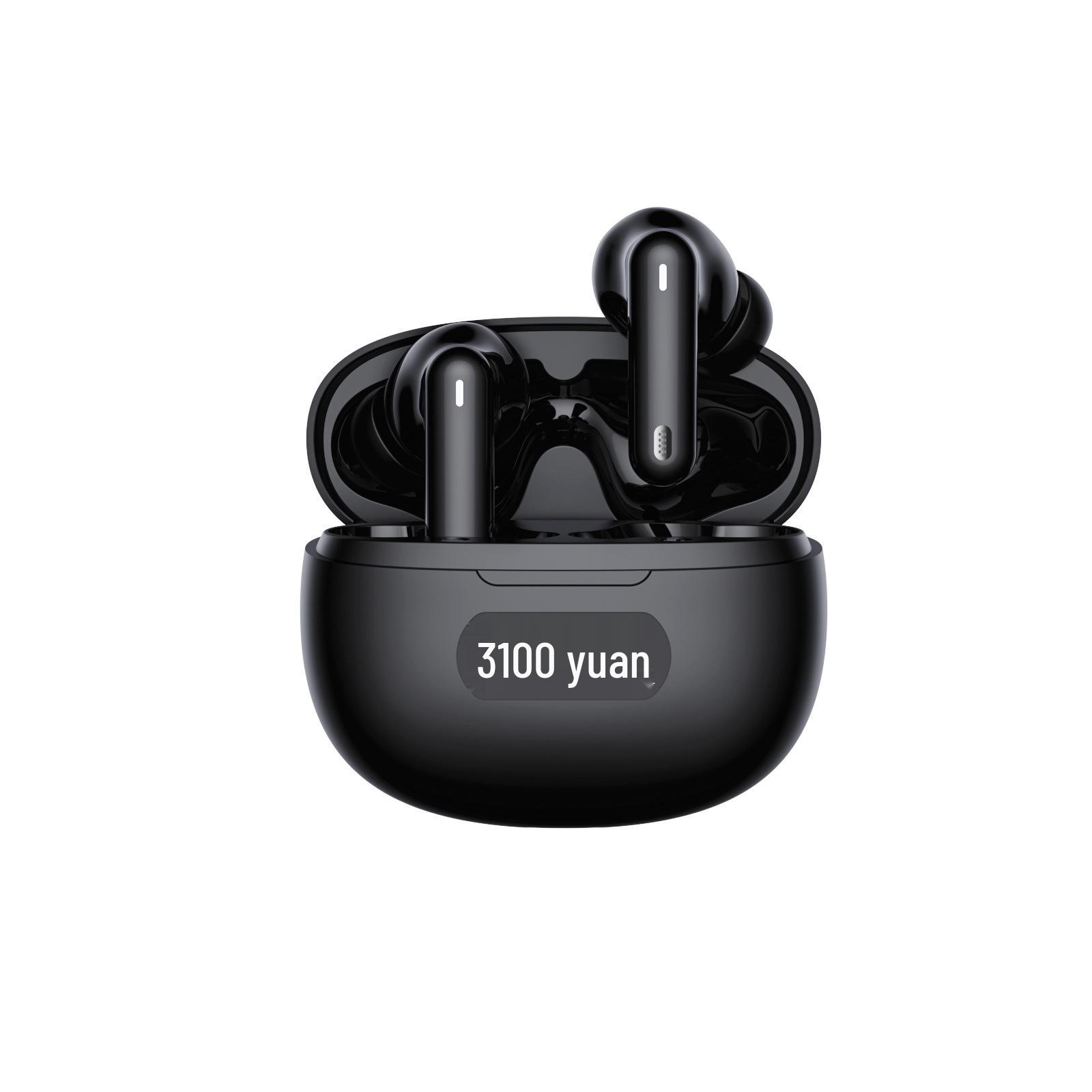 

B44 True Wireless Bluetooth Earbuds: Long Battery, Noise-Cancelling, High-Quality Sound, Digital Display