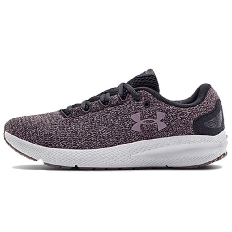 Under Armour Charged Paste 2 Twist Comfortable Versatile Low-Top Training Running Shoes Women Sneaker Purple 3023305-500