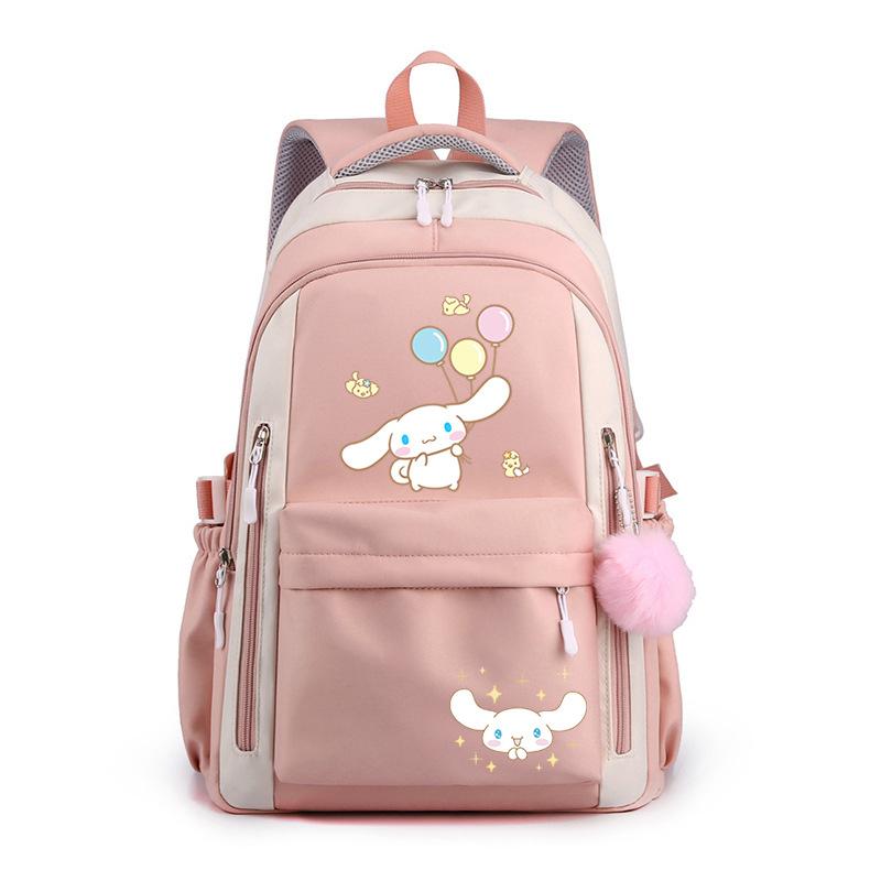 Mignon Xiaoqing Dessin Animé Chiot Périphérique Impression Sac d'École pour Enfants, Sac à Dos de Loisirs pour Élèves du Primaire et du Secondaire