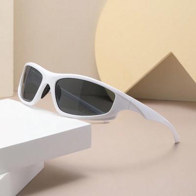 Mode Y2k Stil Wrap Around Herren Sonnenbrille Täglich Outdoor Sport Street Dekorative Brille