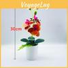 With Phalaenopsi Lightweight Material For Room Decor Durable Plastic Pvc