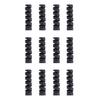 12Pcs Cable Protector Solid Color Flexible Silicone Spiral Design Wearproof Wire Protector for Charging Line