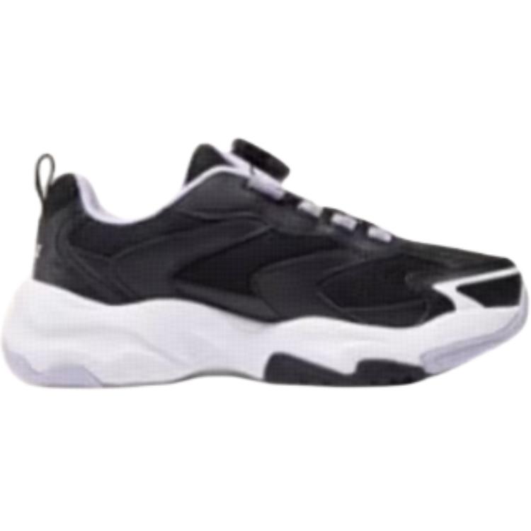 Skechers Kids Comfortable Versatile Durable Non-Slip Low-Top Casual Shoes Kids Sneaker Black 303946L-BLK
