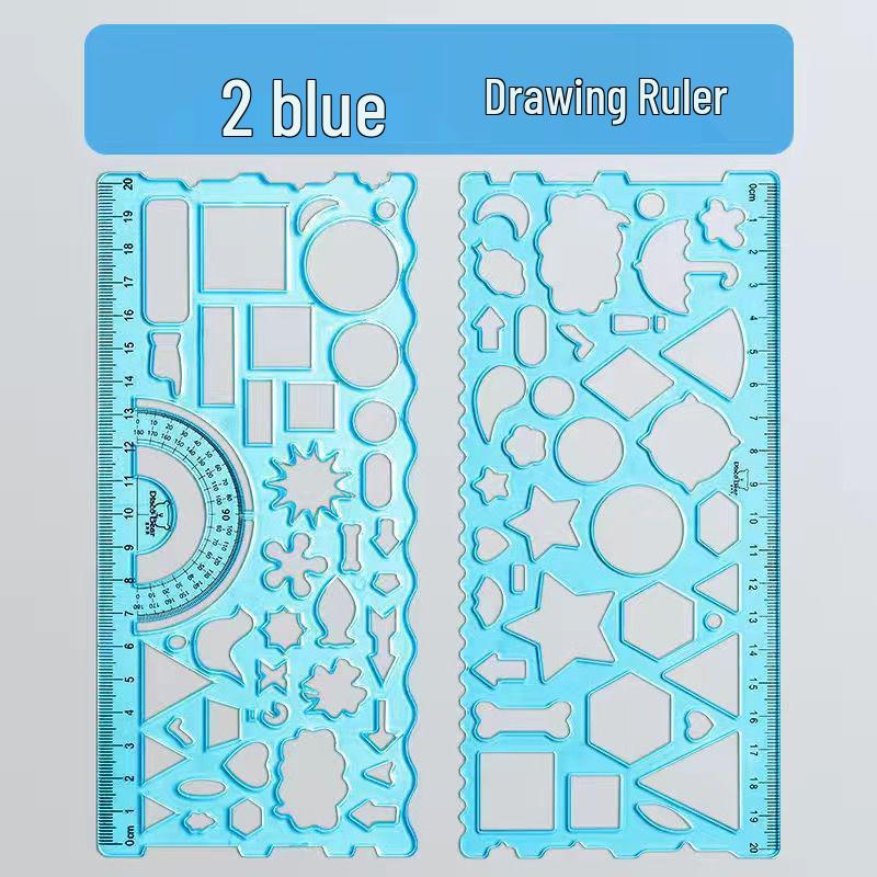 

Многофункциональный набор геометрических линеек для учеников начальной школы с бесплатной доставкой