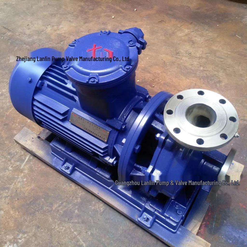 Corrosion-Resistant IHG100-250I Single-Stage Chemical Centrifugal Pipeline Pump