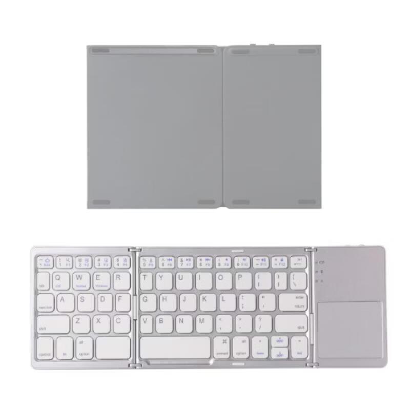 OLOEY Tri-fold Portable Bluetooth Touch Keyboard