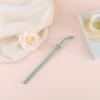 Silicone Reusable Drinking Straws for 40oz Travel Tumbler Long Cleaning Brush Straw for Hydroflask Travel Mug