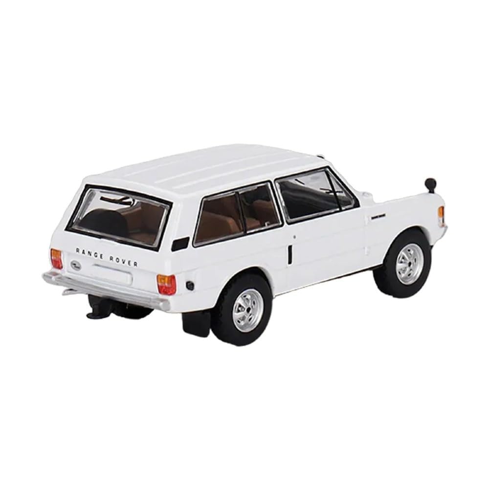MINI GT 1/64 Scale Range Rover Davos White Left-Hand Drive Finished Product