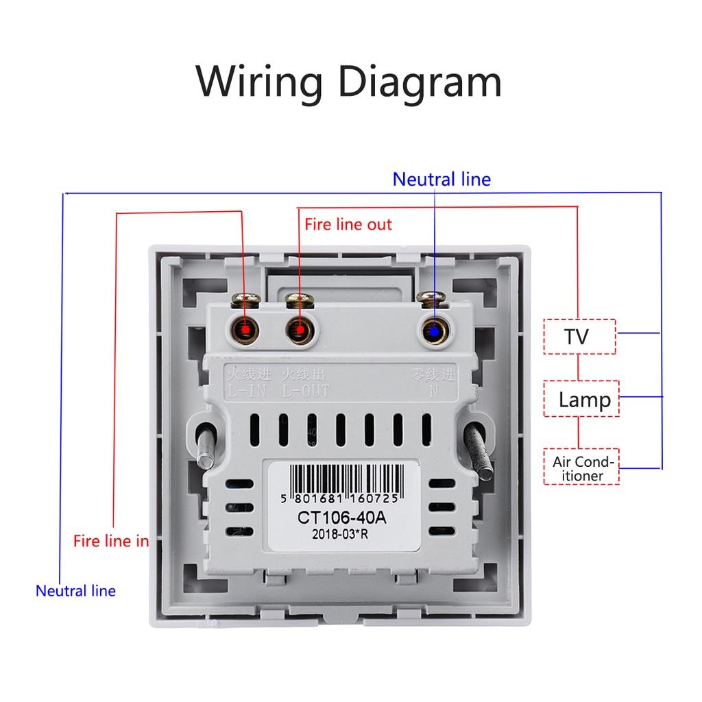 Hotel Energy Saving Switch Rfid Card Smart Induction Hotel Power Switch 40A Timer Delay 6000w 86mm