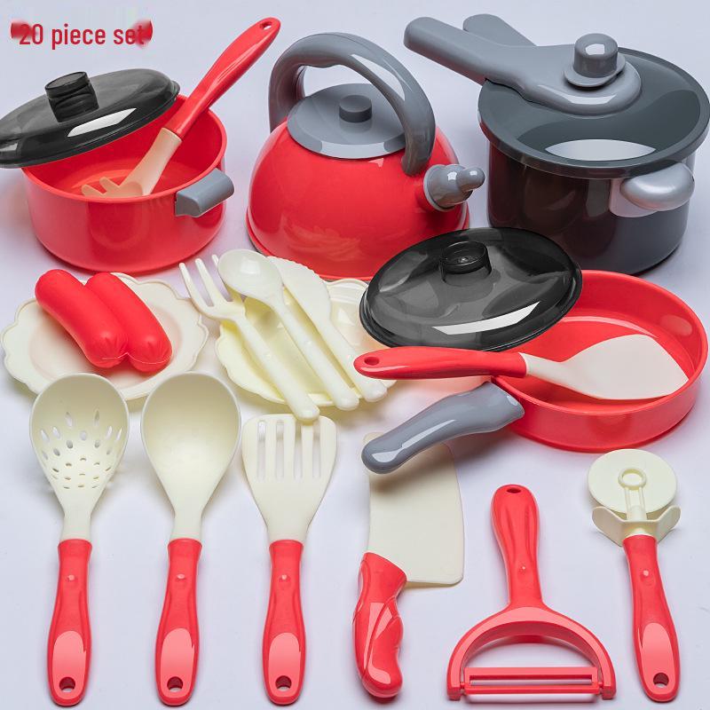 Children s Simulation Kitchenware Set: Induction Cooker, Pressure Cooker, Rice Cooker Toy for Boys and Girls
